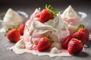 The Greatest Mexican Fresas with Crema (strawberries and cream)